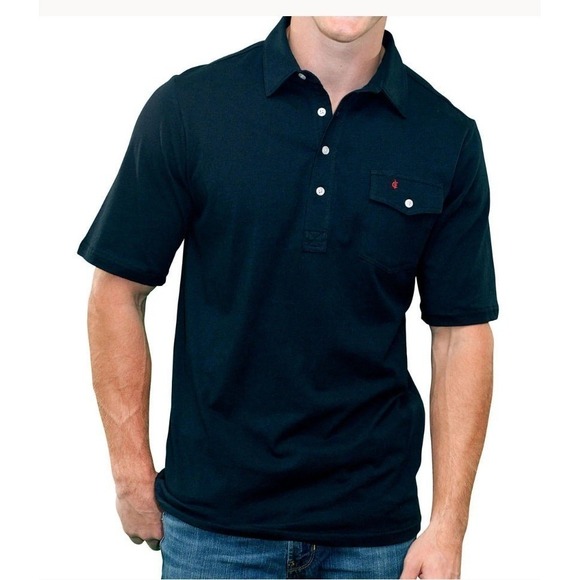 Criquet Other - Criquet | Mens Black Organic Cotton Short Sleeve Pocket Polo Austin TX | XL